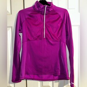 Champion Half Zip Long Sleeve Top